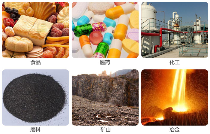 實(shí)驗(yàn)篩用于食品，磨料，醫(yī)藥，化工，冶金等行業(yè)的試驗(yàn)中。